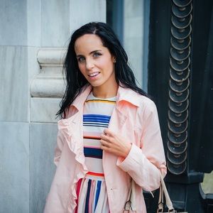 Dress Barn Trench Coat Size Small